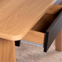 Escrivaninha 2 Gavetas 139 Cm 27999 Hanover Nero Artesano Hanover Nero - 9