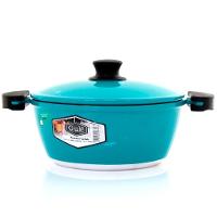 Panela 22cm Turquesa Resistente Gulê Em Alumínio 2,2 Litros - 3