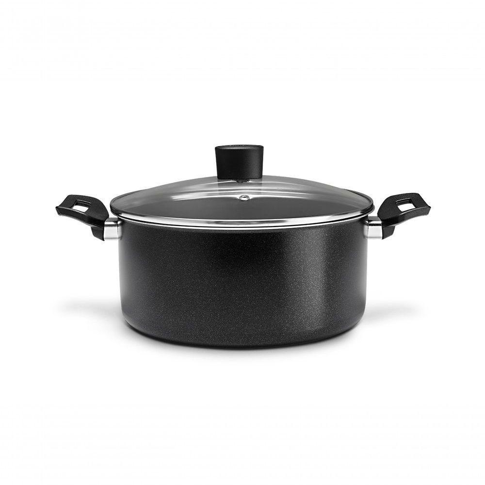 Caçarola Com Tampa 3,4 Litros - Ebony - Brinox 22 X 10 Cm 3,4 L Preto Brinox - 1