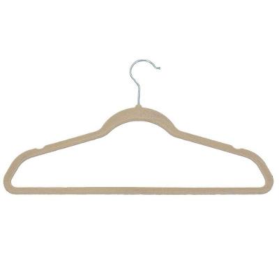 Kit 6 Cabides Veludo Antideslizante Para Roupas Delicadas 45cm - Tuut