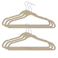 Kit 6 Cabides Veludo Antideslizante Para Roupas Delicadas 45cm - Tuut