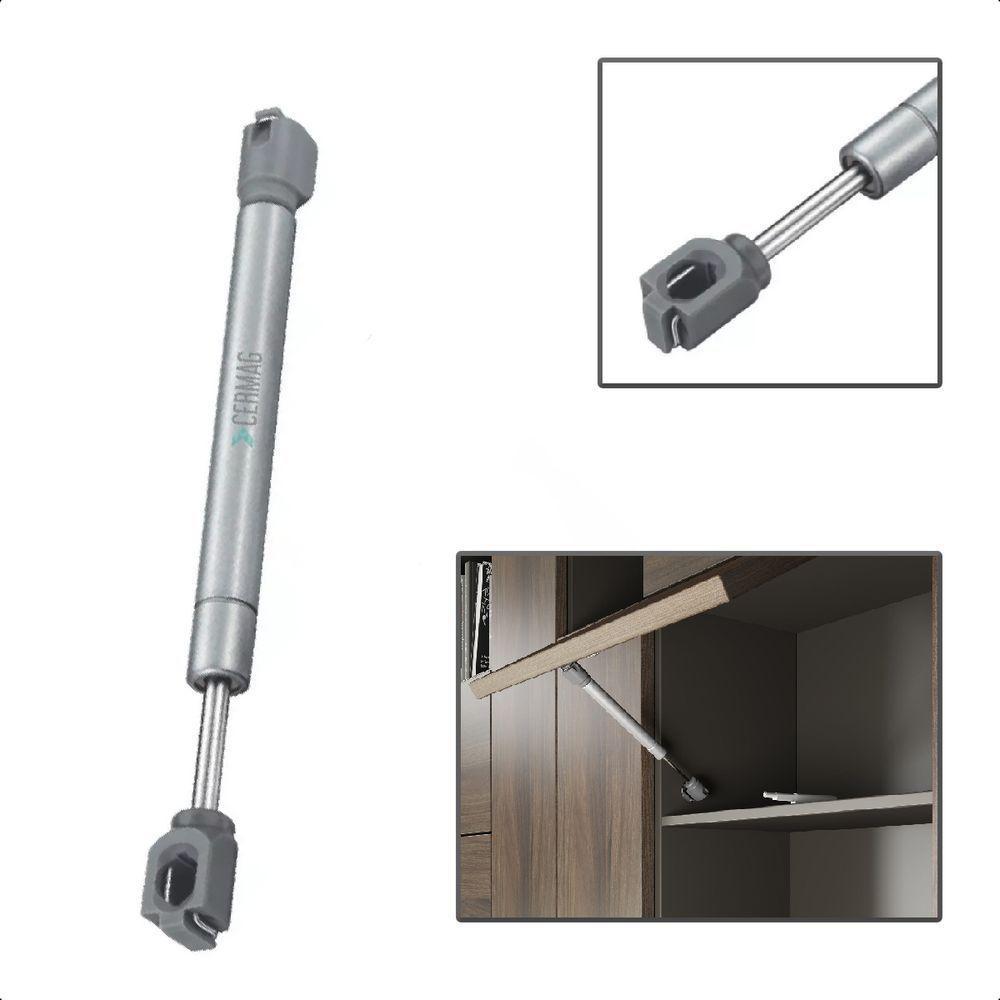 4 Amortecedor Porta Armário Pistão Gás 100n Capacidade 10kg - 6