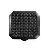 Lixeira De Pia Rattan Com Tampa Preta 5 Litros - 3