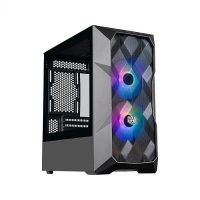 Gabinete Cooler Master Masterbox Td300 Mesh Lateral Em Vidro Temperado Mini Itx- Micro Atx Preto - T