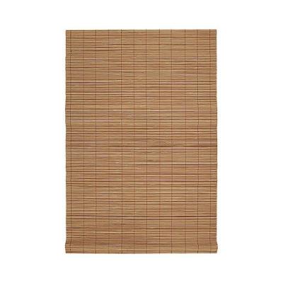 Jogo Lugar Americano Bambu Marrom Claro Natural 45x30cm 4 Peças - Tuut