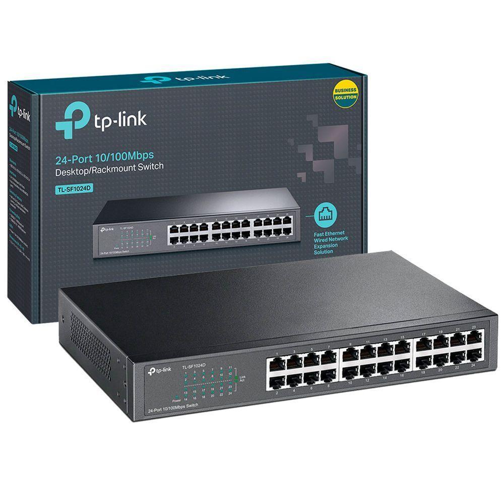 Switch Tp-link 24 Portas 10/100mbps - Tl-sf1024d - 2