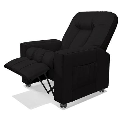 Poltrona Do Papai Reclinável Romeo F05 Preto Lyam Decor