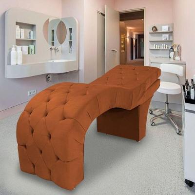 Maca Estofada Reclinável Sobrancelhas Cílios Suede Beatriz Cor:terracota