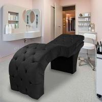 Maca Estofada Reclinável Sobrancelhas Cílios Suede Simaria Cor:preto - 1