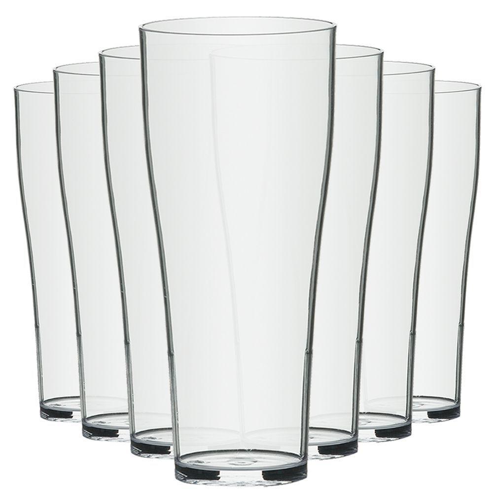 Jogo Conjunto 12 Copos Clássico Poliestireno 330ml Promoção - 1