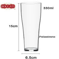 Jogo Conjunto 12 Copos Clássico Poliestireno 330ml Promoção