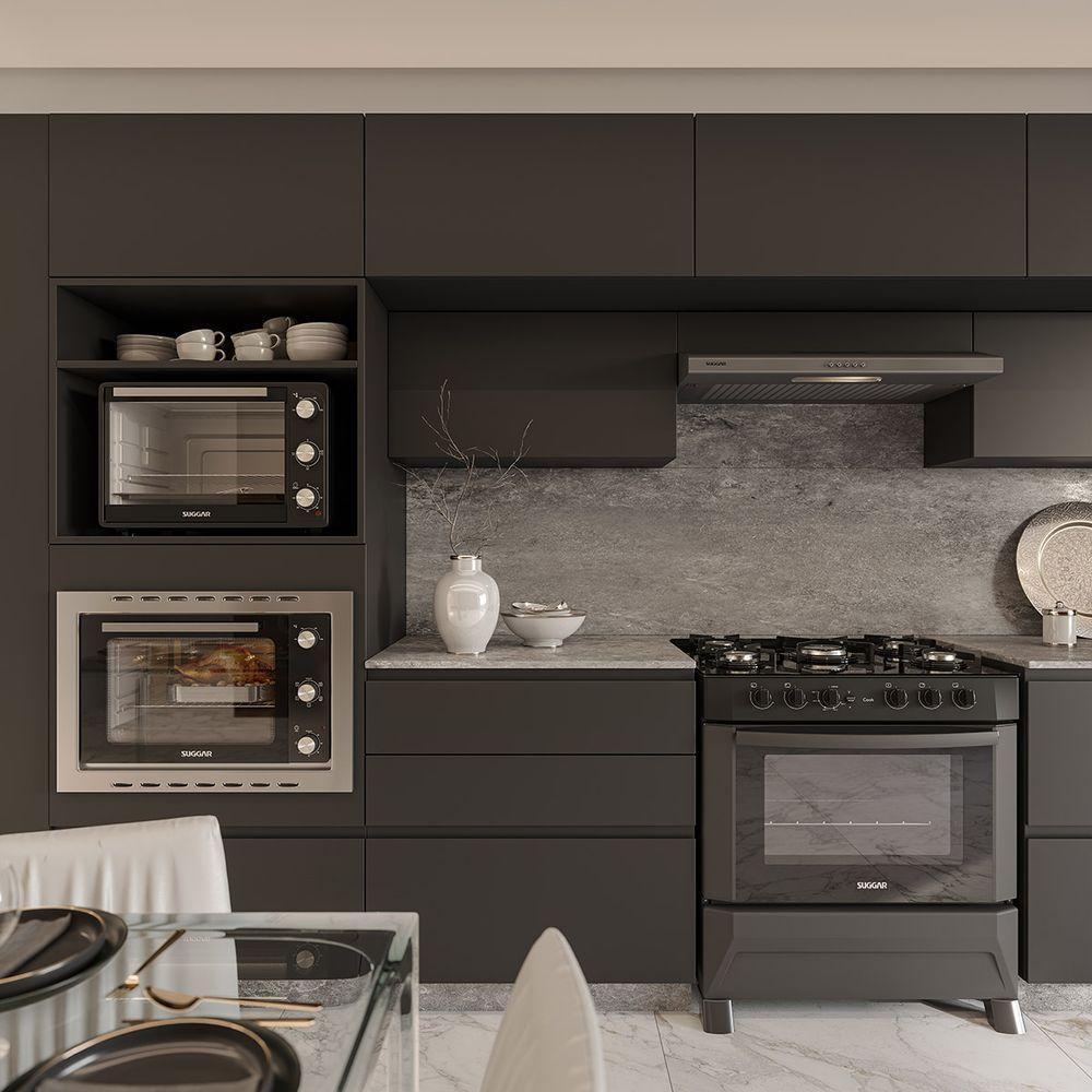 Forno Elétrico de Bancada Suggar 50 litros Preto 127V FE5011PT  - 4