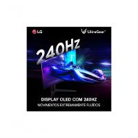 Monitor Gamer LG UltraGear OLED 27” QHD HDR400 True Black 1.5M:1 240Hz 0,03ms (GtG) NVIDIA® G-SYNC® 27GS95QE-B - 10