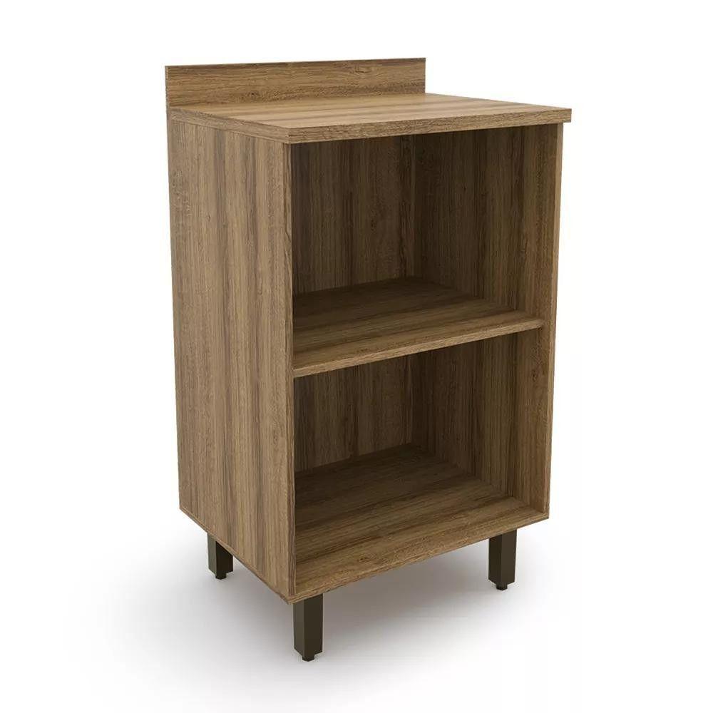 Balcão De Cozinha Confort Cinamomo Com Off White Batrol Cinamomo Com Off White - 4