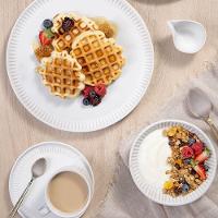 Conjunto De Pratos Rasos 06 Peças Linhas New White Porto Brasil - 2