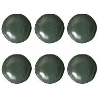 Conjunto De Pratos Fundos 06 Peças Orgânico Arauco Porto Brasil - 1