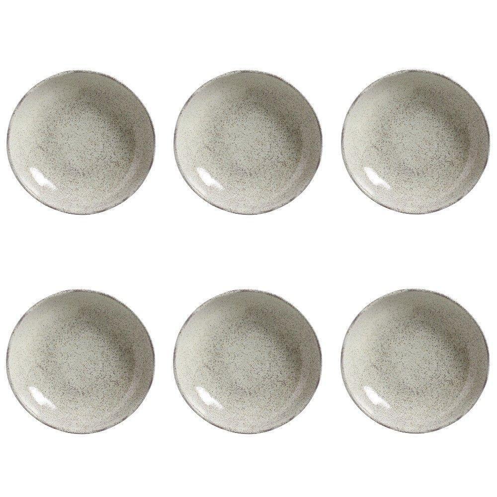 Conjunto De Pratos Fundos 06 Peças Bio Pistache Porto Brasil - 1