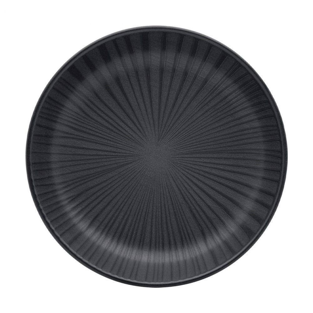 Conjunto De Pratos Fundos 06 Peças Flat ônix Oxford - 4