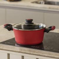 Caçarola Everyday 24 Cm 4,3 L Vermelha Em Alumínio Forjado Com Revestimento Antiaderente Indução - 3