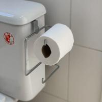 Suporte Duplo De Papel Higiênico Para Caixa Acoplada Cromado - 2