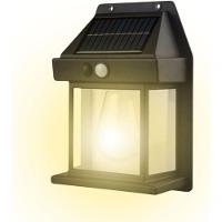 Luminária Solar Externa Potente Arandela Energia Solar, Lâmp - 1