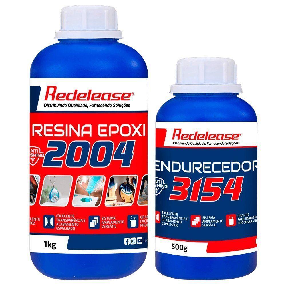 Resina Epoxi 2004 Com 1,5 Kg + Um Pigmento 100gr Bege - 1