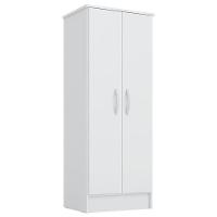 Cômoda Sapateira áurea E Armário Multiuso Viena Branco - Demóbile - 3