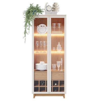 Cristaleira Guanabara Off White Freijó- Colibri