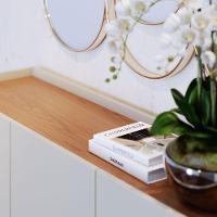 Aparador Buffet Ambiente Jurerê Off White Matte Freijó - Colibri - 2