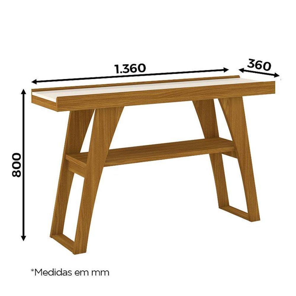 Aparador Menphis Nature Off White - Henn - 3