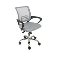 Kit 3 Cadeiras De Escritório Begonia Tela Mesh Ergonômico Cinza - 2