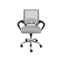 Kit 2 Cadeiras De Escritório Begonia Tela Mesh Ergonômico Cinza - 3