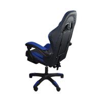 Kit 2 Cadeiras Gamer Stillus Ergonômica Com Apoio Para Os Pés Azul - 2