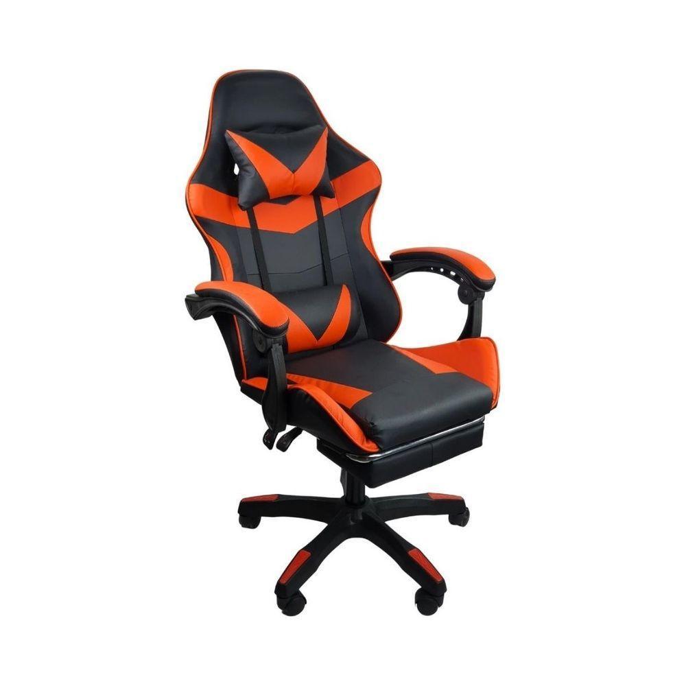 Cadeira Gamer Stillus Ergonômica Com Apoio Para Os Pés Vermelho - 10