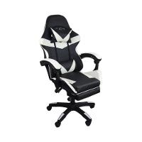 Cadeira Gamer Stillus Ergonômica Com Apoio Para Os Pés Preto E Branco - 10