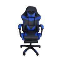 Cadeira Gamer Stillus Ergonômica Com Apoio Para Os Pés Azul - 5