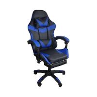 Cadeira Gamer Stillus Ergonômica Com Apoio Para Os Pés Azul - 10