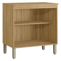 Balcão De Cozinha Ametista 2 Portas 80 Cm Freijó Supremo - Kits Paraná - 2