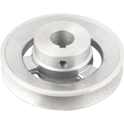 Polia Alumínio 1 Canal Perfil A 100mm Com Furo 3/4" - Vonder