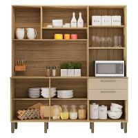 Cozinha Ambiente Ferrara 6 Portas E 2 Gavetas Freijó Vanilla - Kits Paraná - 3