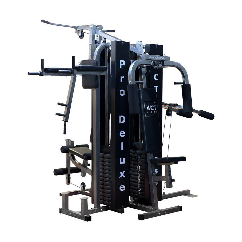 Estação Premium Musculação 204kg Academia Completa Wct Fit - 7