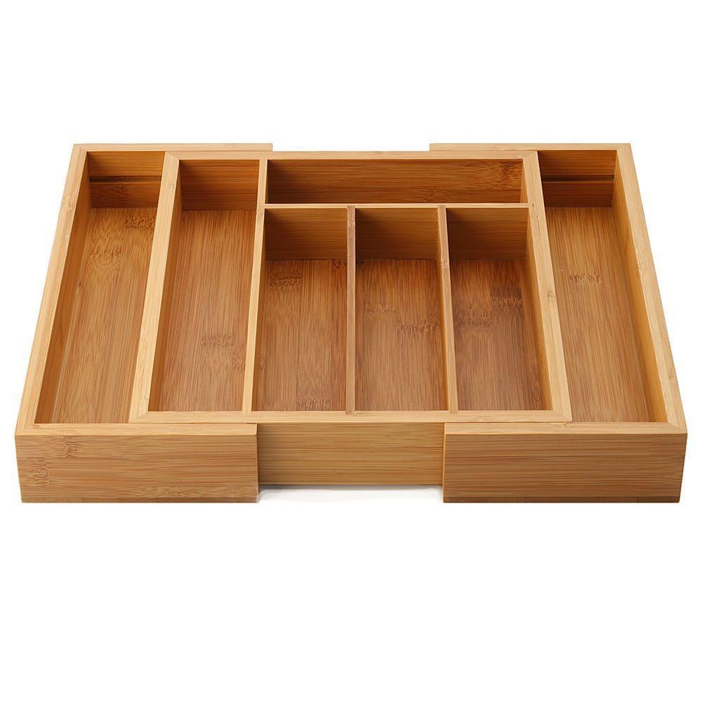 Porta Talheres Extensível Em Bambu Maxwell & Williams - 1