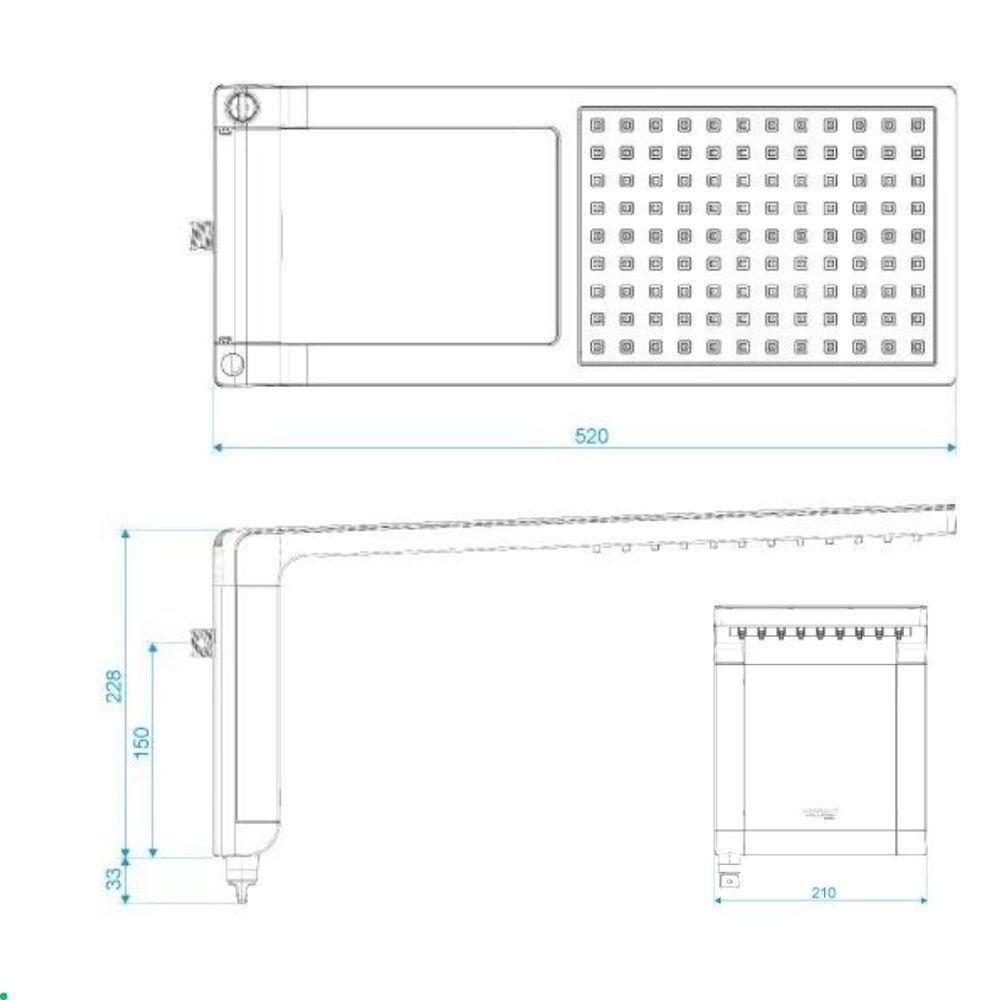 Chuveiro Acqua Storm Ultra 220v/7800w Preto Cromado - 4