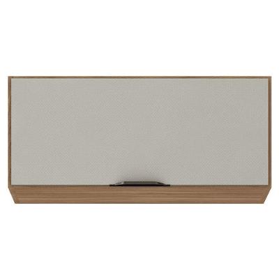 Armário Aéreo Para Cozinha Firenze 1 Porta Amêndola Touch Nude Prime Tx - Demóbile