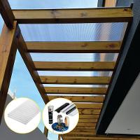 Kit Policarbonato Cristal 4mm 3,00m X 3,00m - Perfis Naturais - 2