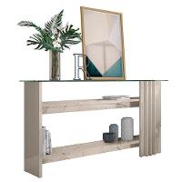 Rack Bancada Com Aparador Frizz Cross Calacata Off White - Madetec - 5