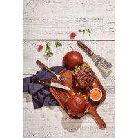 Tábua Para Steak Tramontina Provence Em Madeira Teca Fsc Com Cabo 40x27 Cm - 5