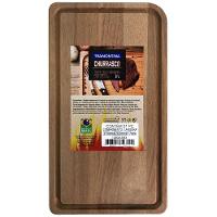 Tábua Tramontina Retangular Em Madeira Com Acabamento Natural Lixado - 1