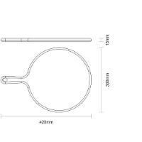Tábua Para Pizza Tramontina Provence Em Madeira Teca Fsc 40 Cm - 5