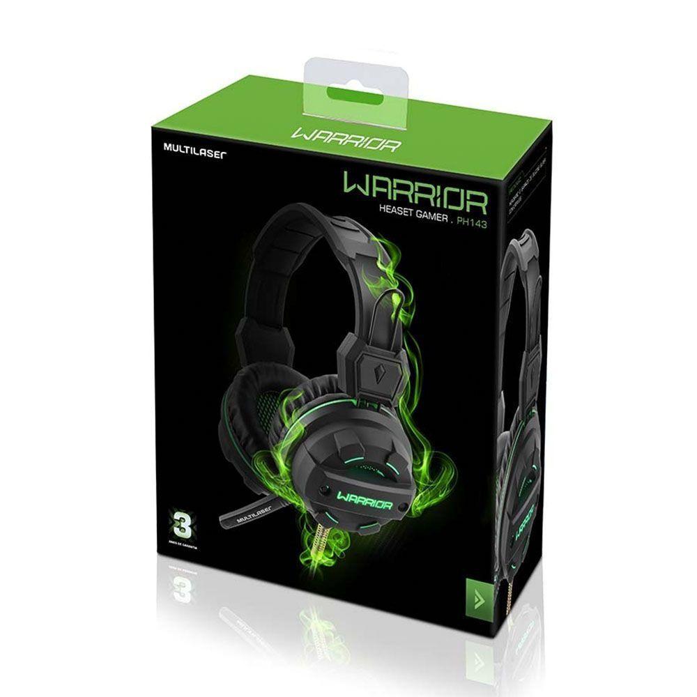 Headset Gamer , Usb E P2 Com Led Verde, Fone De Ouvido C- Microfone - 2